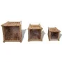 Planters with nylon lining 3 units bamboo by vidaXL, Pots and planters - Ref: Foro24-41507, Price: 76,27 €, Discount: %