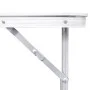 Mesa de camping plegable ajustable con 4 taburetes 120x60 cm de vidaXL, Mobiliario de camping - Ref: Foro24-41328, Precio: 64...