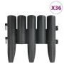 Garteneinfassung 36 Stück PP anthrazitgrau 10 m von , Garteneinfassung und Einfassung - Ref: Foro24-314681, Preis: 41,85 €, R...