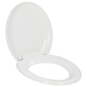 Toilet lid soft close and quick release white by , Toilet and bidet seats - Ref: Foro24-145015, Price: 46,20 €, Discount: %