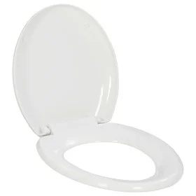 Toilet lid soft close and quick release white by , Toilet and bidet seats - Ref: Foro24-145015, Price: 42,88 €, Discount: %