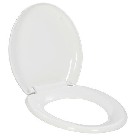 Toilet lid soft close and quick release white by , Toilet and bidet seats - Ref: Foro24-145015, Price: 46,20 €, Discount: %