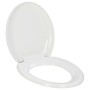 Toilet lid soft close and quick release white by , Toilet and bidet seats - Ref: Foro24-145015, Price: 46,20 €, Discount: %