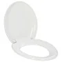 WC-Deckel mit Absenkautomatik und Schnellverschluss, weiß von , Toiletten- und Bidetsitze - Ref: Foro24-145015, Preis: 42,88 ...
