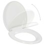 Toilet lid soft close and quick release white by , Toilet and bidet seats - Ref: Foro24-145015, Price: 46,20 €, Discount: %