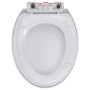 Toilet lid soft close and quick release white by , Toilet and bidet seats - Ref: Foro24-145015, Price: 46,20 €, Discount: %