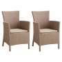 Keter Gartenstuhl Iowa in Cappuccino für den Essbereich von , Gartenstühle - Ref: Foro24-3082792, Preis: 197,80 €, Rabatt: %
