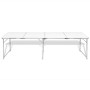 Klappbarer Aluminium-Campingtisch mit 240 x 60 cm von vidaXL, Campingmöbel - Ref: Foro24-41327, Preis: 107,64 €, Rabatt: %