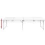 Folding aluminum camping table with 240 x 60 cm by vidaXL, camping furniture - Ref: Foro24-41327, Price: 105,45 €, Discount: %