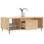 Sonoma oak plywood coffee table 90x50x36.5 cm by , Coffee table - Ref: Foro24-830583, Price: 61,88 €, Discount: %