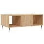 Sonoma oak plywood coffee table 90x50x36.5 cm by , Coffee table - Ref: Foro24-830583, Price: 61,88 €, Discount: %
