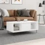 White plywood coffee table 90x50x36.5 cm by , Coffee table - Ref: Foro24-830588, Price: 62,35 €, Discount: %