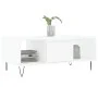 Couchtisch aus weißem Sperrholz, 90 x 50 x 36,5 cm von , Couchtisch - Ref: Foro24-830588, Preis: 62,45 €, Rabatt: %