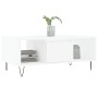 Couchtisch aus weißem Sperrholz, 90 x 50 x 36,5 cm von , Couchtisch - Ref: Foro24-830588, Preis: 63,20 €, Rabatt: %