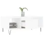 Couchtisch aus weißem Sperrholz, 90 x 50 x 36,5 cm von , Couchtisch - Ref: Foro24-830588, Preis: 62,45 €, Rabatt: %