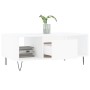 Couchtisch aus weißem Sperrholz, 90 x 50 x 36,5 cm von , Couchtisch - Ref: Foro24-830588, Preis: 63,20 €, Rabatt: %