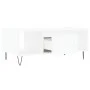 Couchtisch aus weißem Sperrholz, 90 x 50 x 36,5 cm von , Couchtisch - Ref: Foro24-830588, Preis: 62,45 €, Rabatt: %