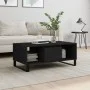 Couchtisch aus schwarzem Sperrholz, 90 x 50 x 36,5 cm von , Couchtisch - Ref: Foro24-830597, Preis: 84,85 €, Rabatt: %