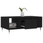 Couchtisch aus schwarzem Sperrholz, 90 x 50 x 36,5 cm von , Couchtisch - Ref: Foro24-830581, Preis: 63,42 €, Rabatt: %