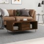 Mesa de centro madera contrachapada marrón roble 90x50x36,5 cm de , Mesas de centro - Ref: Foro24-830595, Precio: 62,27 €, De...