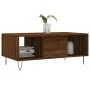 Couchtisch aus braunem Eichensperrholz, 90 x 50 x 36,5 cm von , Couchtisch - Ref: Foro24-830595, Preis: 61,53 €, Rabatt: %
