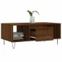Couchtisch aus braunem Eichensperrholz, 90 x 50 x 36,5 cm von , Couchtisch - Ref: Foro24-830595, Preis: 61,53 €, Rabatt: %