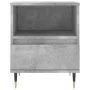 Nightstands 2 pcs concrete gray engineered wood 40x35x50 cm by , Nightstands - Ref: Foro24-830613, Price: 70,26 €, Discount: %