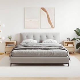 Mesitas noche 2 uds madera ingeniería roble Sonoma 40x35x50 cm de , Mesitas de noche - Ref: Foro24-830611, Precio: 71,98 €, D...