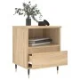 Nachttische, 2 Stück, Holzwerkstoff, Sonoma-Eiche, 40 x 35 x 50 cm von , Nachttische - Ref: Foro24-830611, Preis: 70,85 €, Ra...