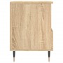 Nachttische, 2 Stück, Holzwerkstoff, Sonoma-Eiche, 40 x 35 x 50 cm von , Nachttische - Ref: Foro24-830611, Preis: 71,98 €, Ra...