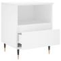 Nachttische 2 Stk. Holzwerkstoff weiß 40x35x50 cm von , Nachttische - Ref: Foro24-830605, Preis: 73,71 €, Rabatt: %