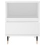 Nachttische 2 Stk. Holzwerkstoff weiß 40x35x50 cm von , Nachttische - Ref: Foro24-830605, Preis: 73,71 €, Rabatt: %