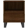 Mesitas noche 2 uds madera ingeniería marrón roble 40x35x50 cm de , Mesitas de noche - Ref: Foro24-830651, Precio: 82,75 €, D...
