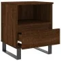 Mesitas noche 2 uds madera ingeniería marrón roble 40x35x50 cm de , Mesitas de noche - Ref: Foro24-830651, Precio: 82,75 €, D...