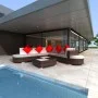 Garden furniture set 8 pieces with brown synthetic rattan cushions by vidaXL, Garden sets - Ref: Foro24-41266, Price: 927,42 ...