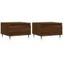 Mesas de centro 2 uds madera ingeniería roble marrón 50x46x35cm de , Mesas de centro - Ref: Foro24-830859, Precio: 56,29 €, D...