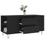 Schwarzer Couchtisch aus Holzwerkstoff, 102 x 44,5 x 50 cm von , Couchtisch - Ref: Foro24-830997, Preis: 79,34 €, Rabatt: %