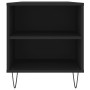 Black engineered wood coffee table 102x44.5x50 cm by , Coffee table - Ref: Foro24-830997, Price: 79,34 €, Discount: %