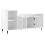 Hochglanzweißer TV-Schrank aus Sperrholz, 100 x 35 x 55 cm von , TV-Möbel - Ref: Foro24-831310, Preis: 65,91 €, Rabatt: %
