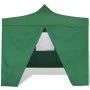 Green folding gazebo with 4 walls 3x3 m by vidaXL, Tents and gazebos - Ref: Foro24-41468, Price: 124,63 €, Discount: %
