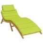 Hellgrünes Oxford-Stoff-Liegekissen, 186 x 58 x 3 cm von , Kissen für Stühle und Sofas - Ref: Foro24-314169, Preis: 41,82 €, ...
