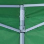 Grüner Faltpavillon mit 4 Wänden 3x3 m von vidaXL, Zelte und Pavillons - Ref: Foro24-41468, Preis: 126,76 €, Rabatt: %