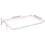 Hellgrünes Oxford-Stoff-Liegekissen, 186 x 58 x 3 cm von , Kissen für Stühle und Sofas - Ref: Foro24-314169, Preis: 41,82 €, ...