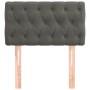 Dunkelgraues Samtkopfteil 80x7x78/88 cm von , Kopf- und Fußteile - Ref: Foro24-346307, Preis: 40,61 €, Rabatt: %
