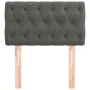 Dunkelgraues Samtkopfteil 80x7x78/88 cm von , Kopf- und Fußteile - Ref: Foro24-346307, Preis: 40,04 €, Rabatt: %