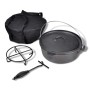 Dutch oven including accessories, 5.6 L by vidaXL, iron pots - Ref: Foro24-41563, Price: 60,94 €, Discount: %