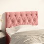 Rosa Samtkopfteil 80x7x78/88 cm von , Kopf- und Fußteile - Ref: Foro24-346311, Preis: 52,50 €, Rabatt: %