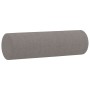 2-seater sofa with taupe gray fabric cushions 140 cm by , Sofas - Ref: Foro24-3200789, Price: 223,90 €, Discount: %