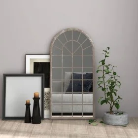 Sand-colored iron mirror for indoor use 90x45 cm by , Mirrors - Ref: Foro24-3093517, Price: 150,02 €, Discount: %