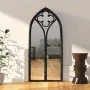 Black iron mirror for indoor use 100x45 cm by , Mirrors - Ref: Foro24-3093520, Price: 119,71 €, Discount: %